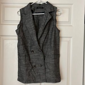 Sleeveless blazer set
